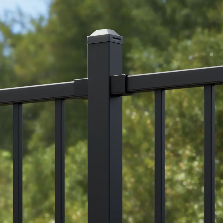 TimberTech powder-coated metal railing