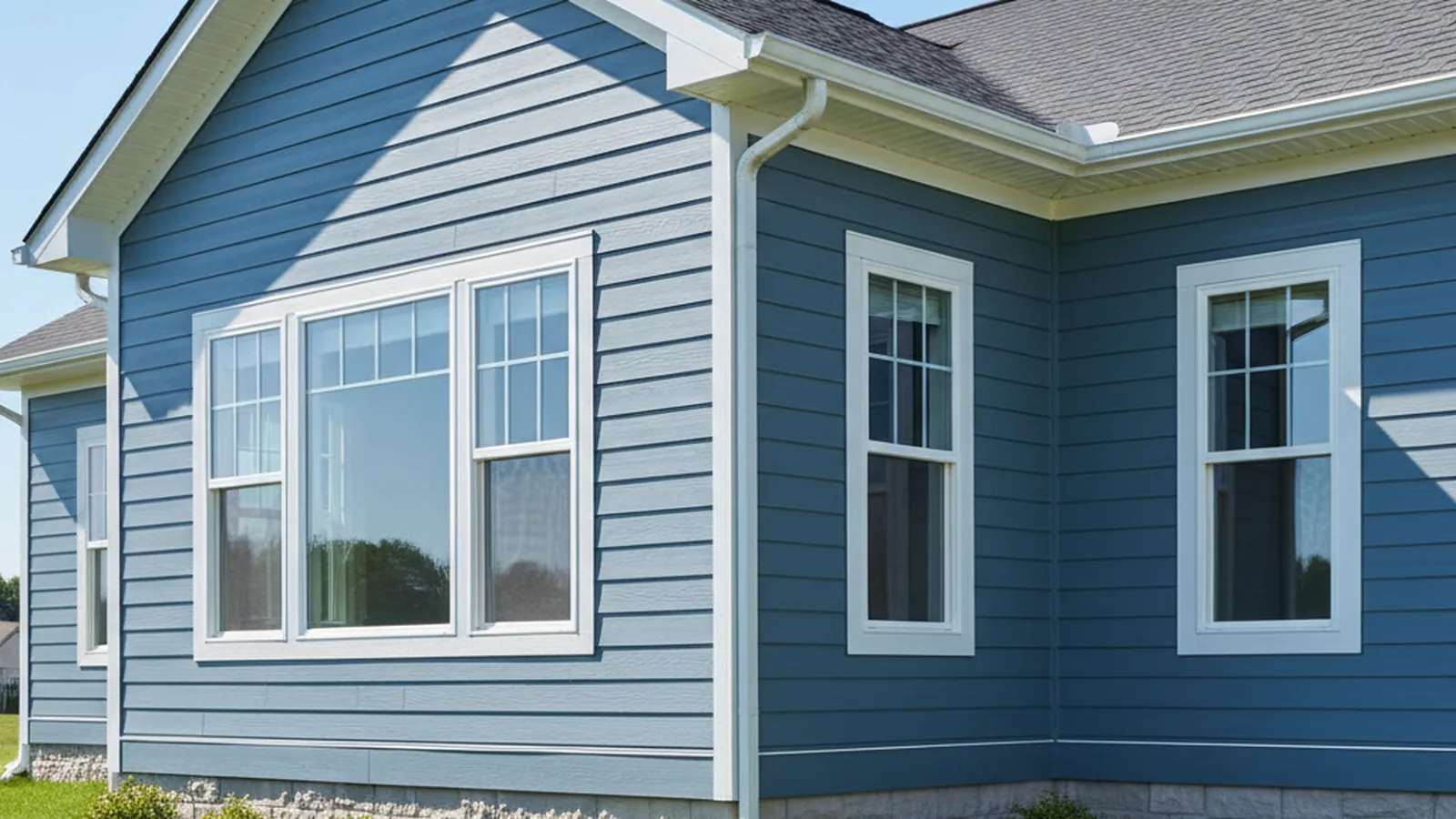 Energy-efficient replacement windows installed in a home